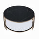 Abio Coffee Table | 35’’ | Round Sintered Stone Top | Black and Gold BM333068