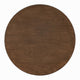 Koko Dining Table | 48" Round Top | Dark Walnut Brown Rubberwood
