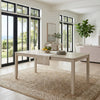 Feri Dining Table | 59" | Rectangular Top | Antique Bone White Finish