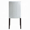 Aren Side Dining Chair Set of 2 | Plush Foam Gray Fabric | Black Wood BM333083