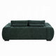 Errand Sofa | Dark Green Chenille | Foam Cushions | Pine Wood | 84’’ BM333088