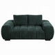 Errand Loveseat | Dark Green Chenille | Foam Cushions | Pine Wood 74’’ BM333089