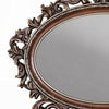 Vany Dresser Mirror | Intricate Brushed Champagne | Cherry Wood 43x53 BM333092