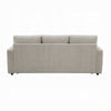 Eira Sofa with Fold Out Sleeper Full Size Bed | Beige Linen | 89’’ BM333106