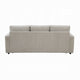 Eira Sofa with Fold Out Sleeper Full Size Bed | Beige Linen | 89’’ BM333106