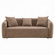 Keina Sofa | 3 Accent Pillows | Modern Soft Brown Chenille | 79’’ BM333113