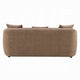 Keina Sofa | 3 Accent Pillows | Modern Soft Brown Chenille | 79’’ BM333113