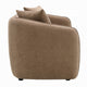 Keina Sofa | 3 Accent Pillows | Modern Soft Brown Chenille | 79’’ BM333113