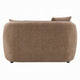 Keina Loveseat | 2 Accent Pillows | Modern Soft Brown Chenille | 57’’ BM333114