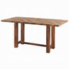 Elsie Counter Height Dining Table | Brown Wood | Rectangular 71" Top