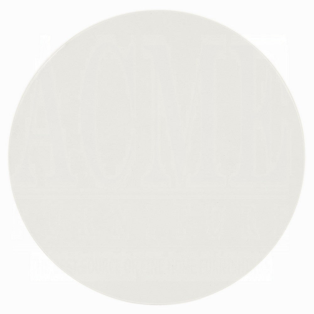 Utan Coffee Table | Modern Natural White Cement Frame | Round 31’’ BM333129