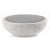 Elyana Accent Table | Sculpted Natural Gray Cement | Round 14’’ Top BM333130