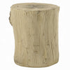 Rennie Accent Table | Light Natural Brown Cement | Log Shape | 14’’ BM333132