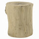 Rennie Accent Table | Light Natural Brown Cement | Log Shape | 14’’ BM333132