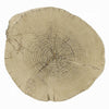 Rennie Accent Table | Light Natural Brown Cement | Log Shape | 14’’ BM333132
