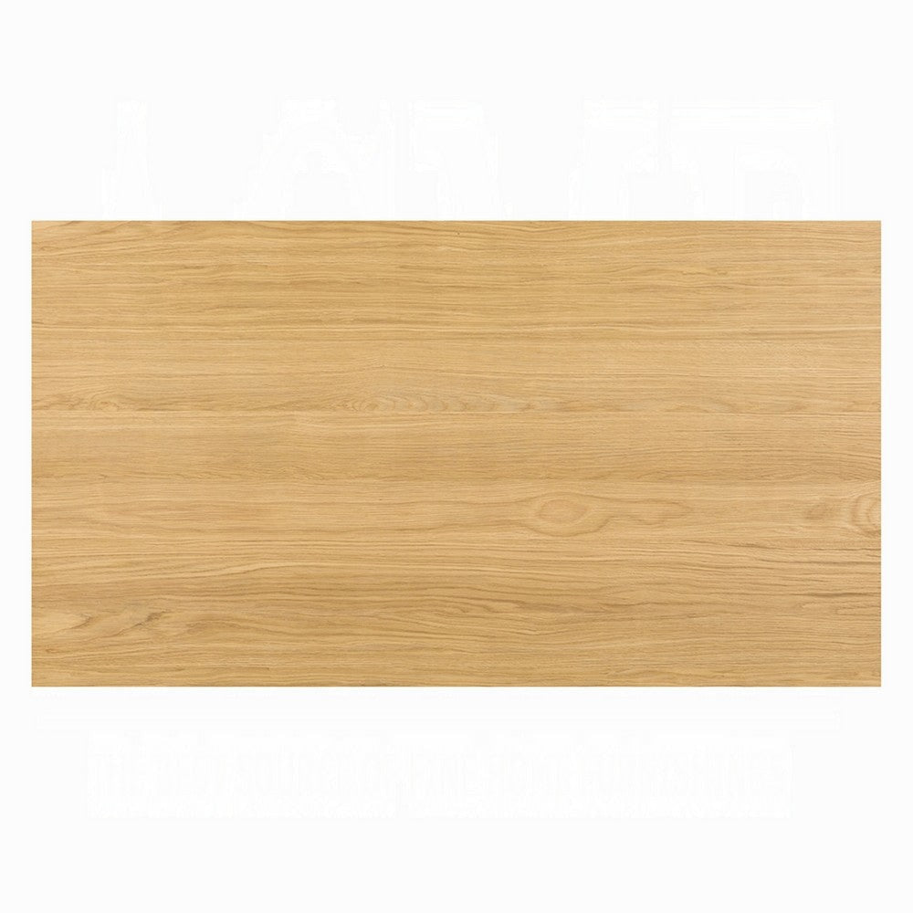 Arnold Coffee Table | Natural Brown Wood Frame | Rectangular 53’’ BM333134