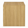Arnold Side End Table | Natural Brown Wood Frame | Square 24’’ Top BM333135