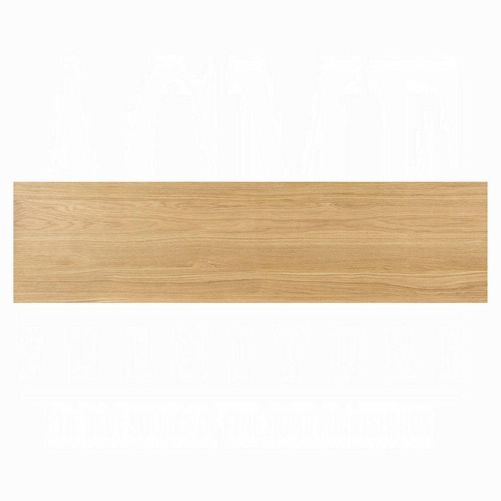 Arnold Sofa Table | Natural Brown Wood Frame | Rectangular 59’’ BM333136