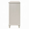 Veda Wide Dresser | Luxurious Pearl White Wood | 6 Modern Drawers BM333138