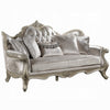 Bertha Sofa | Ornate Carved European Classic Beige Champagne | 85"