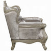 Bertha Accent Chair | European Ornate Carved Beige | Champagne Wood BM333142