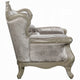 Bertha Accent Chair | European Ornate Carved Beige | Champagne Wood BM333142