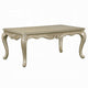Bertha Coffee Table | Ornate Classical European Champagne Gold | 48"