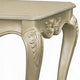 Bertha End Table | Ornate Carved Classical Champagne Gold Wood | 28’’ BM333144