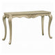 Bertha Sofa Table | Ornate Classic European Champagne Gold Wood 52’’ BM333145