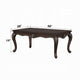 Reese Coffee Table | European Carved Classic Cherry Brown Wood | 48’’ BM333146