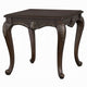 Reese Side Table | European Carved Classic Cherry Brown Wood | 28’’ BM333147