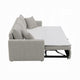 Conan Sleeper Sofa | Full Fold Out Bed | 2 Pillows | Gray Boucle | 89’’ BM333150