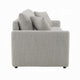 Conan Sleeper Sofa | Full Fold Out Bed | 2 Pillows | Gray Boucle | 89’’ BM333150