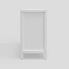 Fery Dresser | 7 Drawers | Gold Metal Handles | White Solid Pine Wood