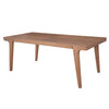 Rejo Dining Table | 78’’ Rectangular Top | Brown Solid Pine Wood BM333198
