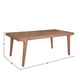 Rejo Dining Table | 78’’ Rectangular Top | Brown Solid Pine Wood BM333198