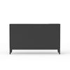 Vecy Sideboard Buffet Server | 2 Doors 3 Drawers | 60" Vintage Black