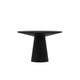 Vecy Dining Table | 47’’ Round Top w Pedestal Base | Vintage Black BM333205