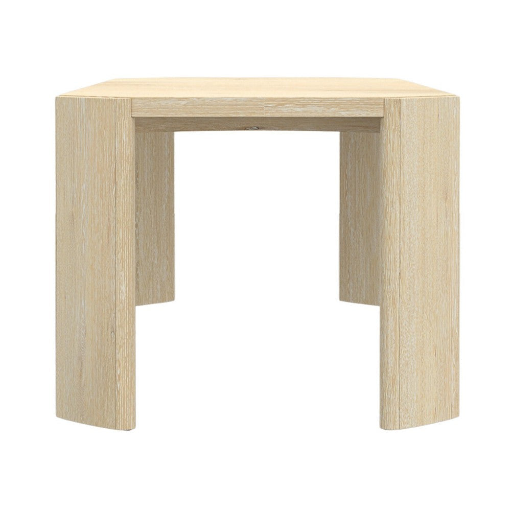 Lony Dining Table | 66-84’’ Expandable Top | Natural Brown Panel Legs BM333210