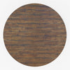 Bela Dining Table | 54" Round Top w Solid X Base | Brown Acacia Wood