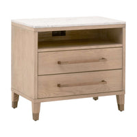 Natural Oak Brown, Brass, White