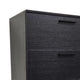 Levy Jumbo Tall Dresser Chest | 4 Drawers | Weathered Black Melamine BM333322