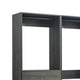 Dee Walk In Closet | Modular Freestanding Storage 4 Shelf 3 Rods Black BM333324