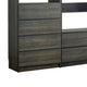 Dee Walk In Closet | Modular Freestanding Storage 4 Shelf 3 Rods Black BM333324