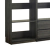 Dee Walk In Closet Modular Freestanding Storage 9 Shelf 2 Drawer Black BM333328