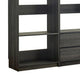 Dee Walk In Closet Modular Freestanding Storage 9 Shelf 2 Drawer Black BM333328