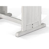 Orso Counter Height Dining Table | 60" Rectangular | Off White Brown