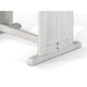 Orso Counter Height Dining Table | 60" Rectangular | Off White Brown