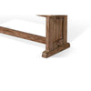 Yael Side Dining Bench | Plank Seat | Light Brown Mahogany Wood 48’’ BM333349
