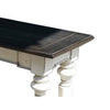 Orso Sofa Console Table | 2 Drawers | Off White and Dark Brown 54’’ BM333368